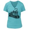 Women's Premium Deep V-Neck T-Shirt Thumbnail