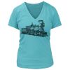 Women's Premium Deep V-Neck T-Shirt Thumbnail