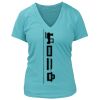 Women's Premium Deep V-Neck T-Shirt Thumbnail