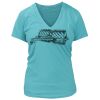 Women's Premium Deep V-Neck T-Shirt Thumbnail