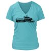 Women's Premium Deep V-Neck T-Shirt Thumbnail