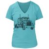 Women's Premium Deep V-Neck T-Shirt Thumbnail