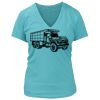 Women's Premium Deep V-Neck T-Shirt Thumbnail