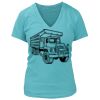Women's Premium Deep V-Neck T-Shirt Thumbnail