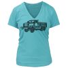 Women's Premium Deep V-Neck T-Shirt Thumbnail