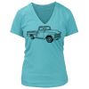 Women's Premium Deep V-Neck T-Shirt Thumbnail