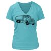 Women's Premium Deep V-Neck T-Shirt Thumbnail