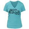 Women's Premium Deep V-Neck T-Shirt Thumbnail