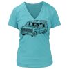 Women's Premium Deep V-Neck T-Shirt Thumbnail