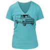 Women's Premium Deep V-Neck T-Shirt Thumbnail