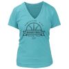 Women's Premium Deep V-Neck T-Shirt Thumbnail