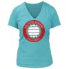 Women's Premium Deep V-Neck T-Shirt Thumbnail