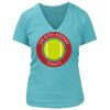 Women's Premium Deep V-Neck T-Shirt Thumbnail