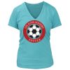 Women's Premium Deep V-Neck T-Shirt Thumbnail
