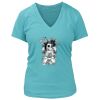 Women's Premium Deep V-Neck T-Shirt Thumbnail