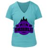 Women's Premium Deep V-Neck T-Shirt Thumbnail
