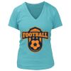 Women's Premium Deep V-Neck T-Shirt Thumbnail