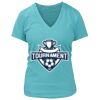 Women's Premium Deep V-Neck T-Shirt Thumbnail