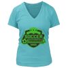 Women's Premium Deep V-Neck T-Shirt Thumbnail