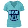 Women's Premium Deep V-Neck T-Shirt Thumbnail