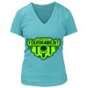 Women's Premium Deep V-Neck T-Shirt Thumbnail