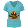 Women's Premium Deep V-Neck T-Shirt Thumbnail
