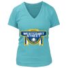 Women's Premium Deep V-Neck T-Shirt Thumbnail