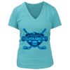 Women's Premium Deep V-Neck T-Shirt Thumbnail