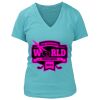 Women's Premium Deep V-Neck T-Shirt Thumbnail