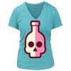 Women's Premium Deep V-Neck T-Shirt Thumbnail