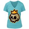 Women's Premium Deep V-Neck T-Shirt Thumbnail