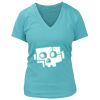 Women's Premium Deep V-Neck T-Shirt Thumbnail