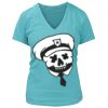 Women's Premium Deep V-Neck T-Shirt Thumbnail