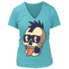 Women's Premium Deep V-Neck T-Shirt Thumbnail