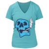 Women's Premium Deep V-Neck T-Shirt Thumbnail