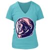 Women's Premium Deep V-Neck T-Shirt Thumbnail