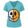 Women's Premium Deep V-Neck T-Shirt Thumbnail