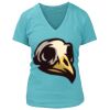 Women's Premium Deep V-Neck T-Shirt Thumbnail