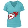 Women's Premium Deep V-Neck T-Shirt Thumbnail