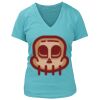 Women's Premium Deep V-Neck T-Shirt Thumbnail