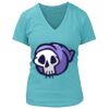 Women's Premium Deep V-Neck T-Shirt Thumbnail