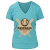 Women's Premium Deep V-Neck T-Shirt Thumbnail