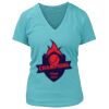 Women's Premium Deep V-Neck T-Shirt Thumbnail