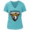 Women's Premium Deep V-Neck T-Shirt Thumbnail