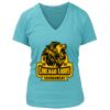 Women's Premium Deep V-Neck T-Shirt Thumbnail