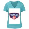 Women's Premium Deep V-Neck T-Shirt Thumbnail
