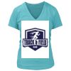 Women's Premium Deep V-Neck T-Shirt Thumbnail