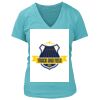 Women's Premium Deep V-Neck T-Shirt Thumbnail