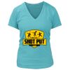 Women's Premium Deep V-Neck T-Shirt Thumbnail