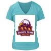 Women's Premium Deep V-Neck T-Shirt Thumbnail